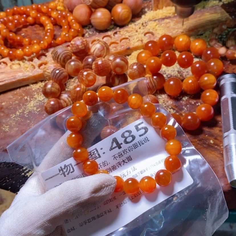 【闪购商品】松木（琥珀木）手串/手链?****℡加配饰
