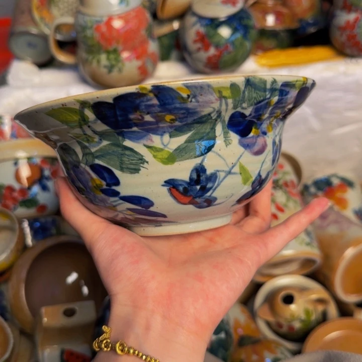 瓷片景德镇陶瓷手工手绘