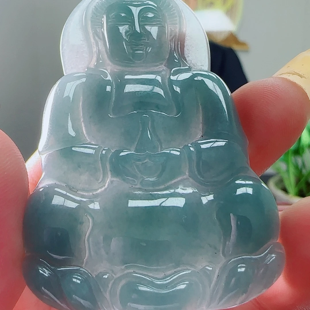 翡翠未镶嵌颈饰eee555