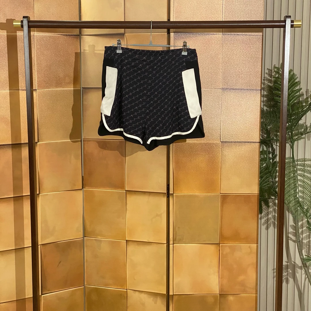 99新  Stella Mccartney弹幕字母logo满印短裤/40码/42204