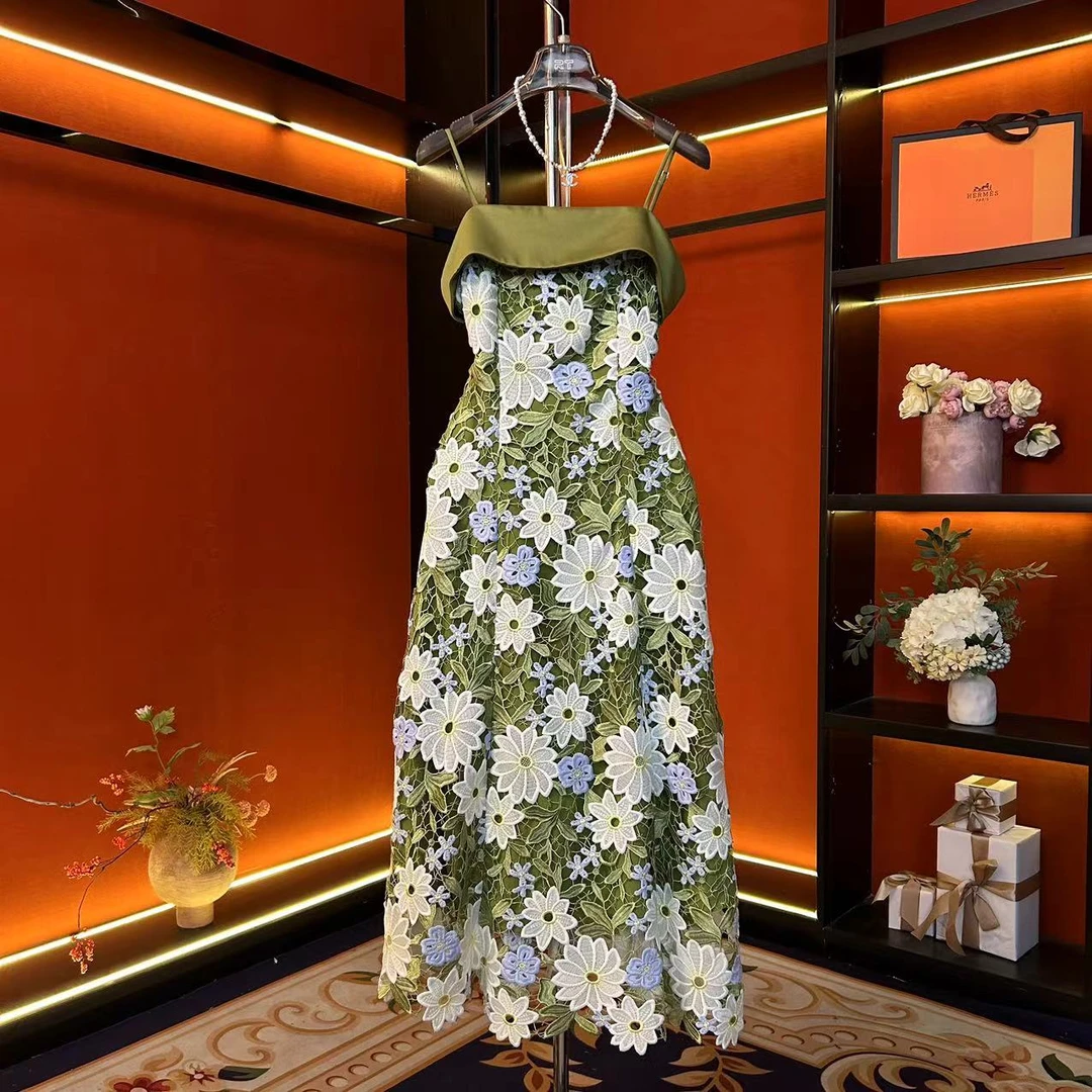 原创设计2025高定轻奢气质优雅连衣裙ZA1525112731