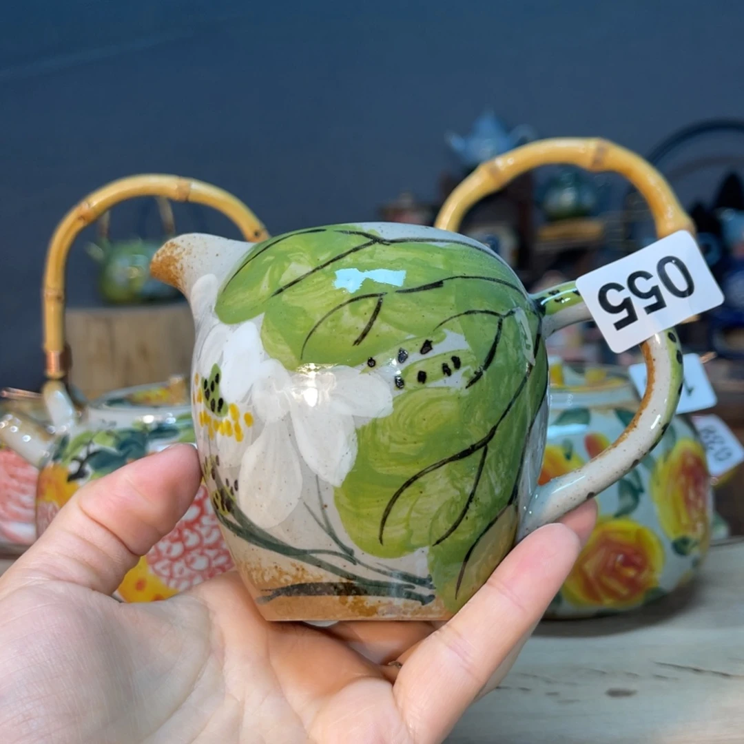 杯素浅陶瓷手工手绘