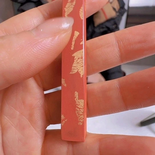 鹿角胶的朱砂原矿墨