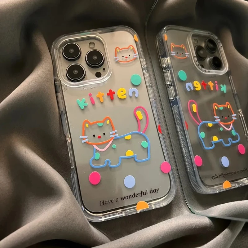 多巴胺猫适用苹果16promax手机壳iPhone14Plus1312高透11xs新