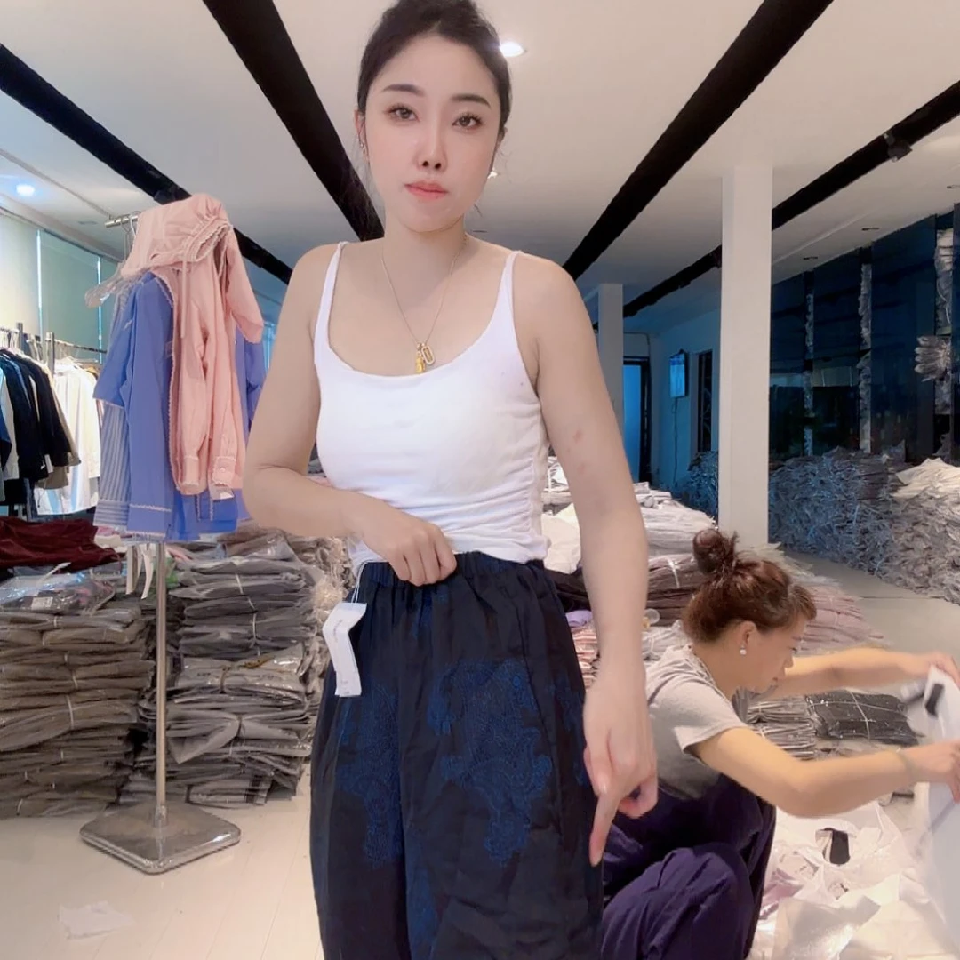 小码120斤苎麻裤子