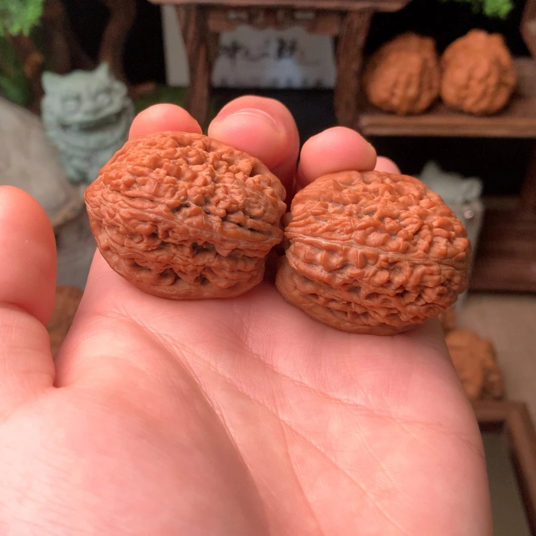 文玩核桃把件38尺寸大蒜头