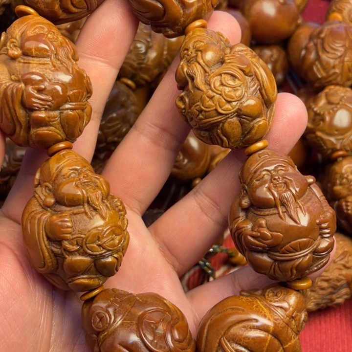 橄榄核吊坠手****9橄榄核手持