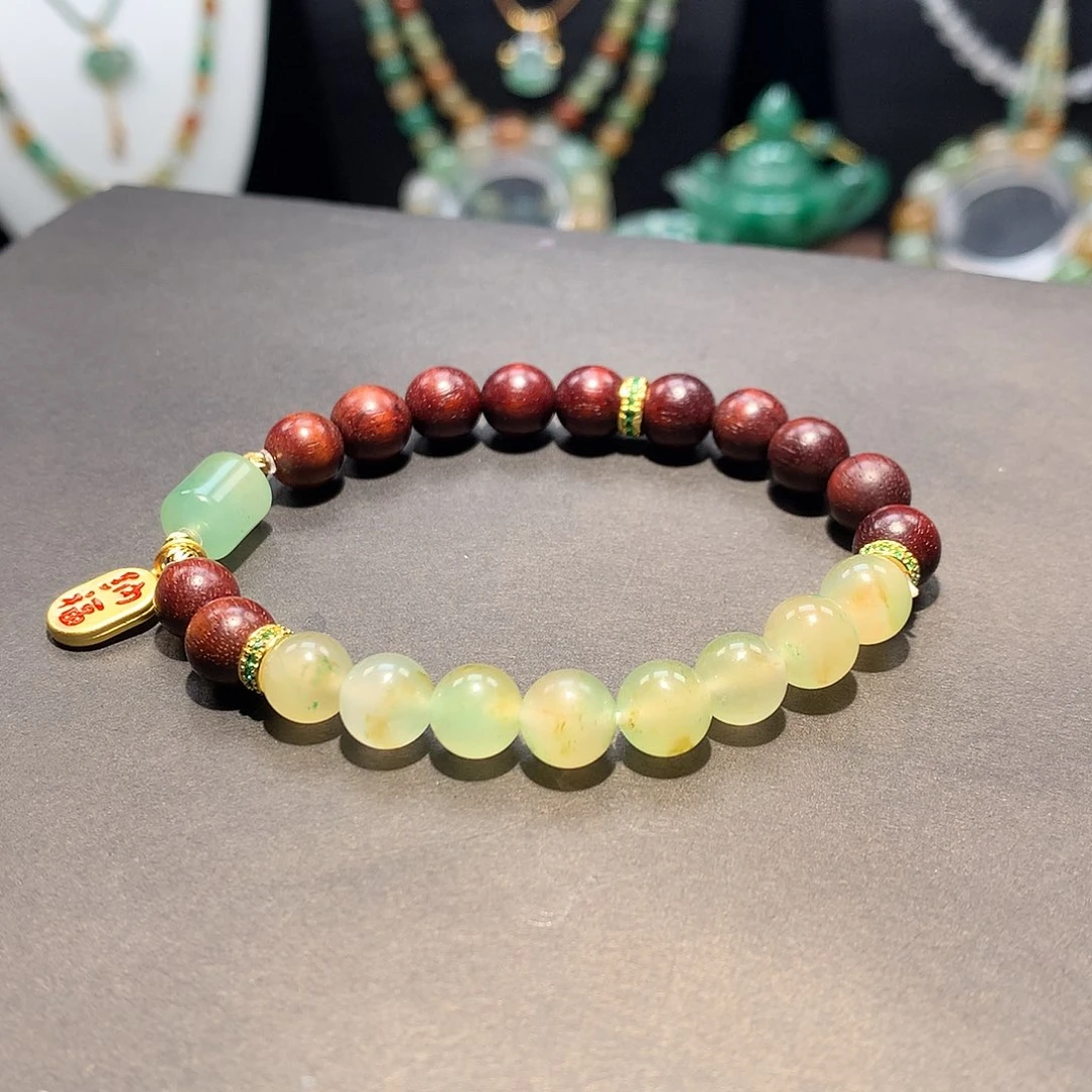 石英质玉未镶嵌手链