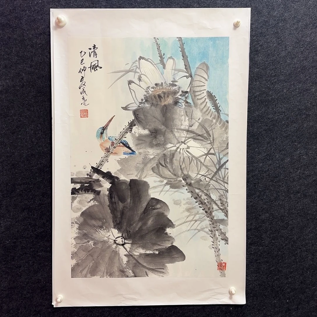 国画纯手绘国画作品
