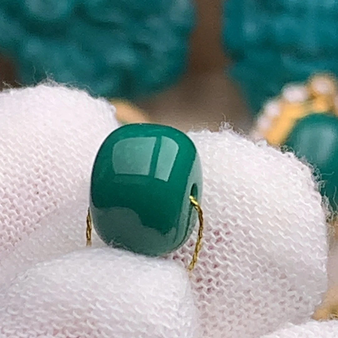 未镶嵌绿松石珠宝奇石9.7mm