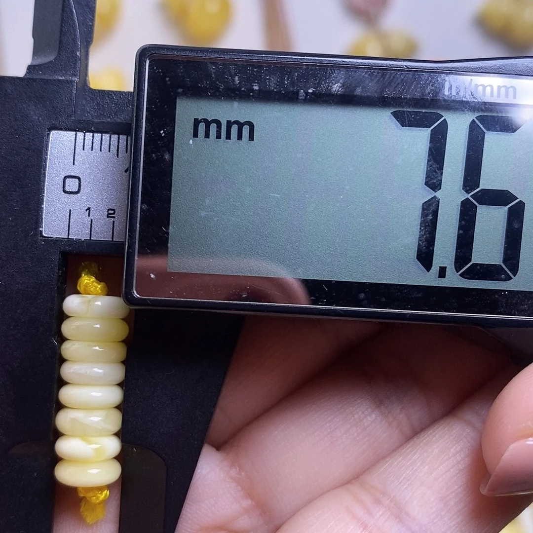 裸石琥珀未镶嵌蜜蜡隔片