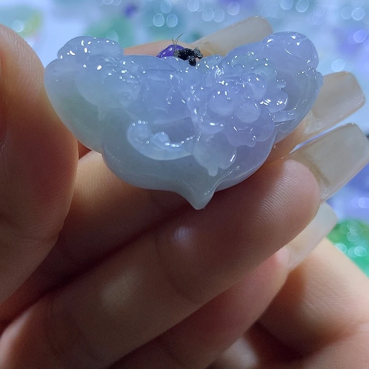 翡翠未镶嵌颈饰天然翡翠A货吊坠