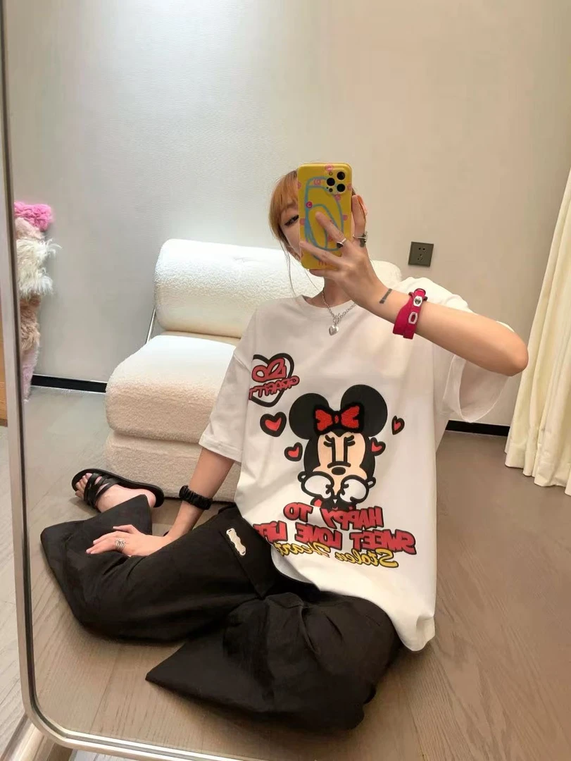 sofitte白色艺术家联名印花T恤