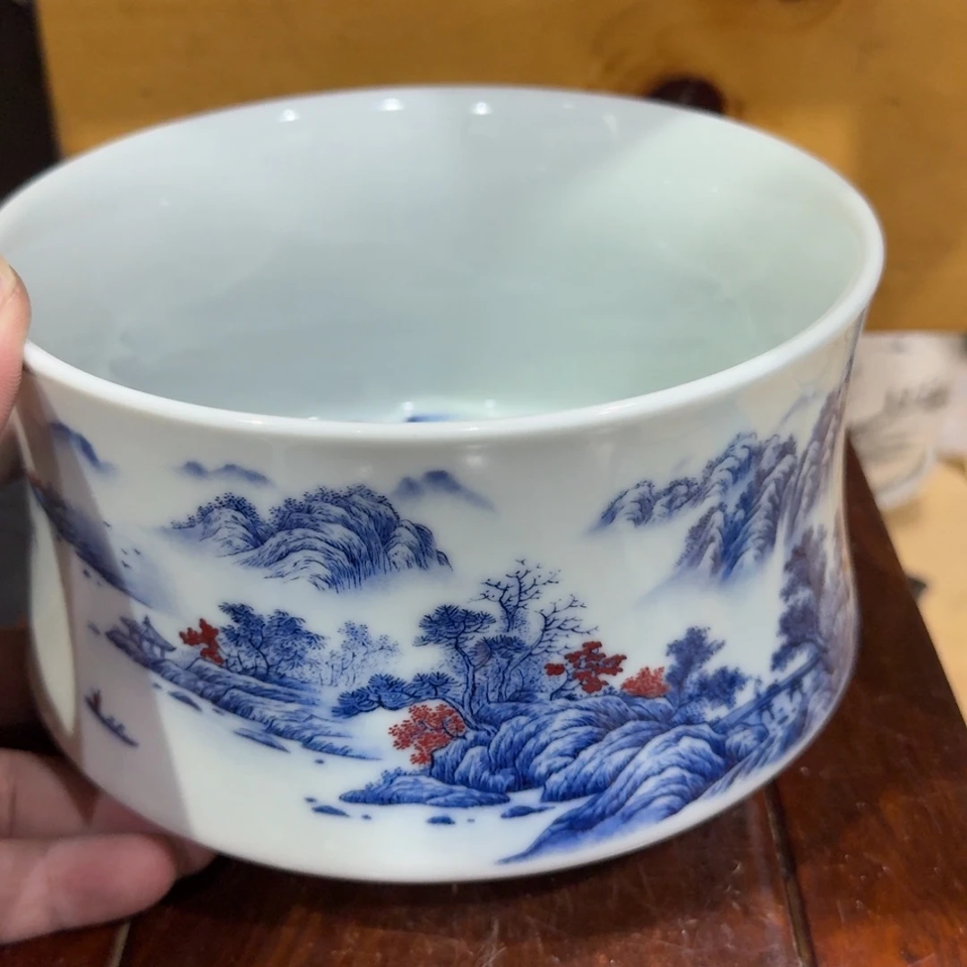 微瑕疵介意勿拍陶瓷器皿X636