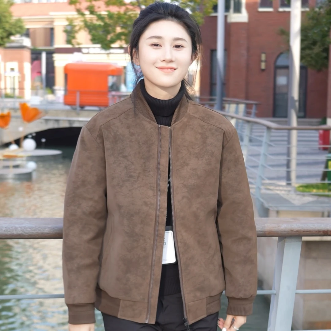 【羽|绒|服】2025男士冬季新款立领外套保暖休闲上衣服加厚秋冬潮流