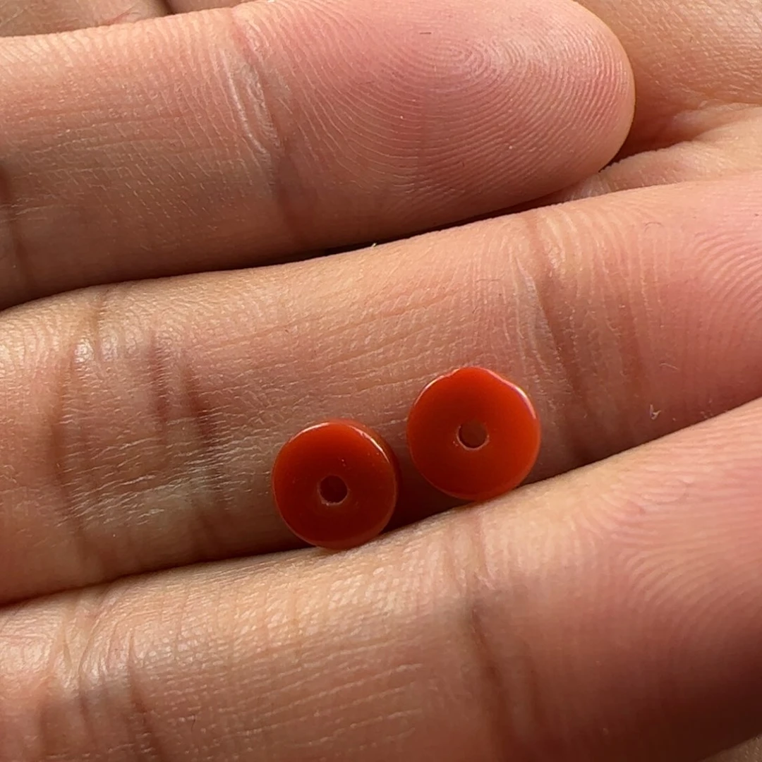 未镶嵌隔片南红玛瑙