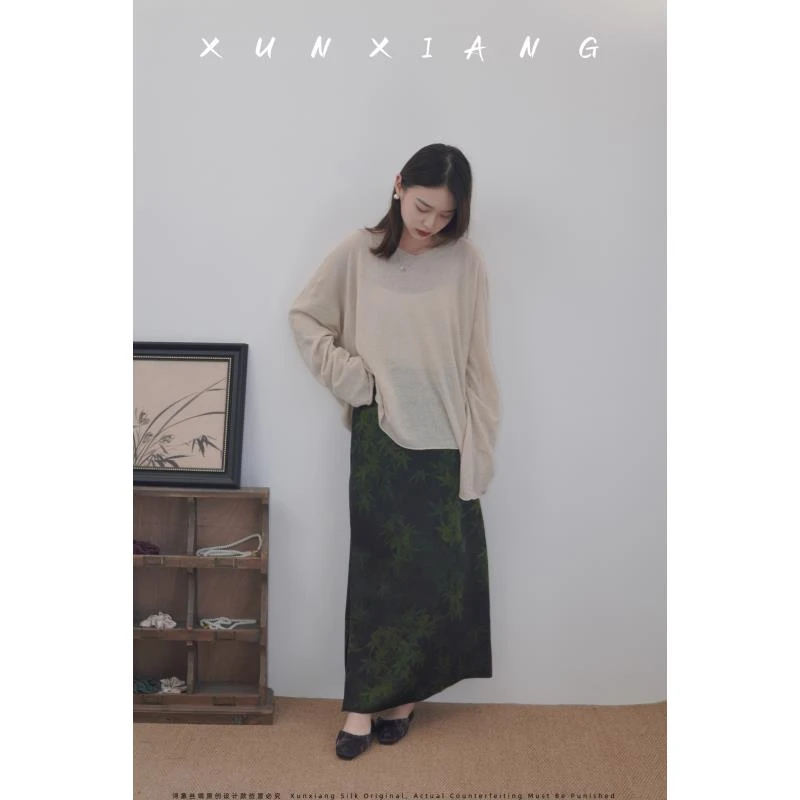 浔象丝绸『包裙合集』新中式桑蚕丝包裙