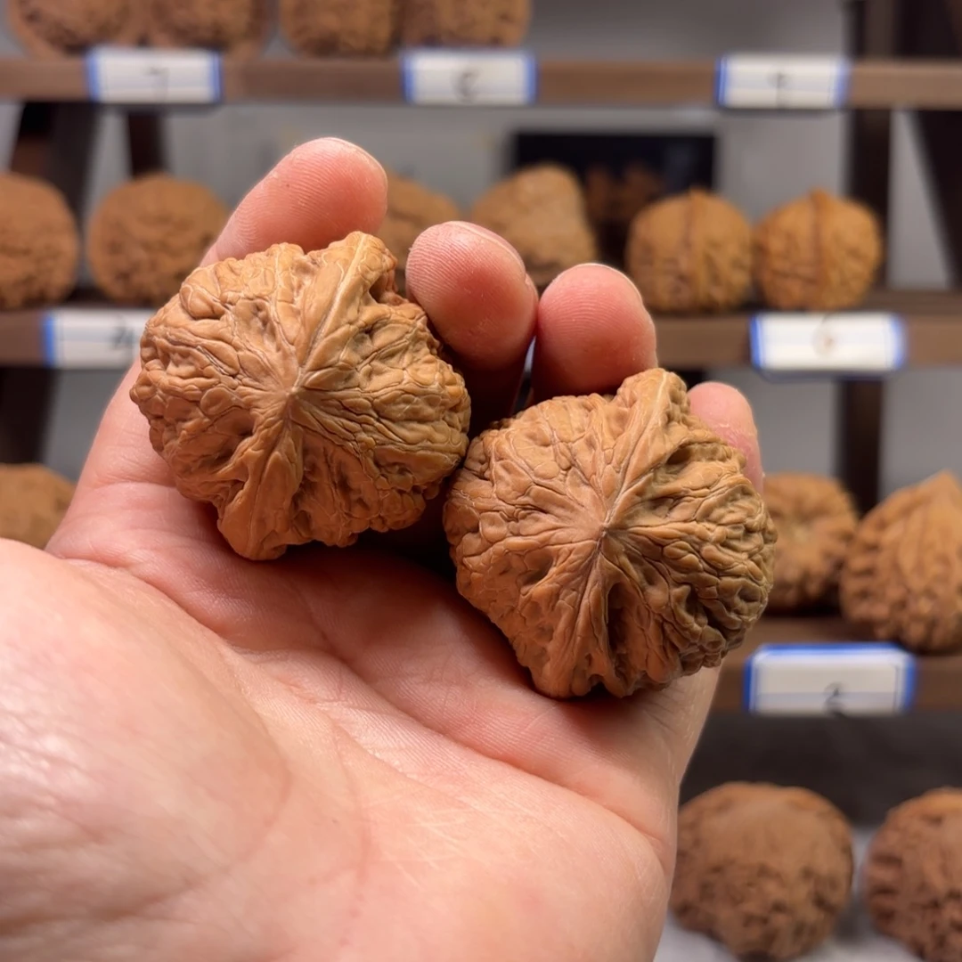 文玩核桃把件44精配全品铁锤