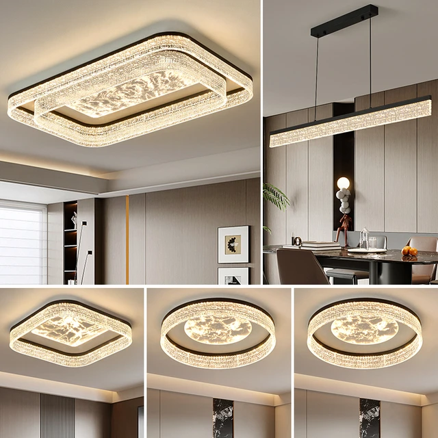 四季沐歌客厅吸顶灯2025新款轻奢高级感意式大厅主灯三室两厅全屋