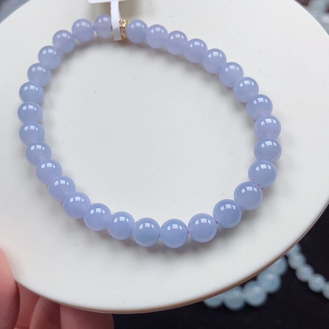 翡翠未镶嵌手串卡6.2