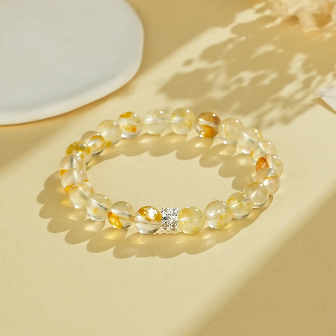 周西西精美珠宝水晶手串8mm轻奢时尚百搭多样性发货20637