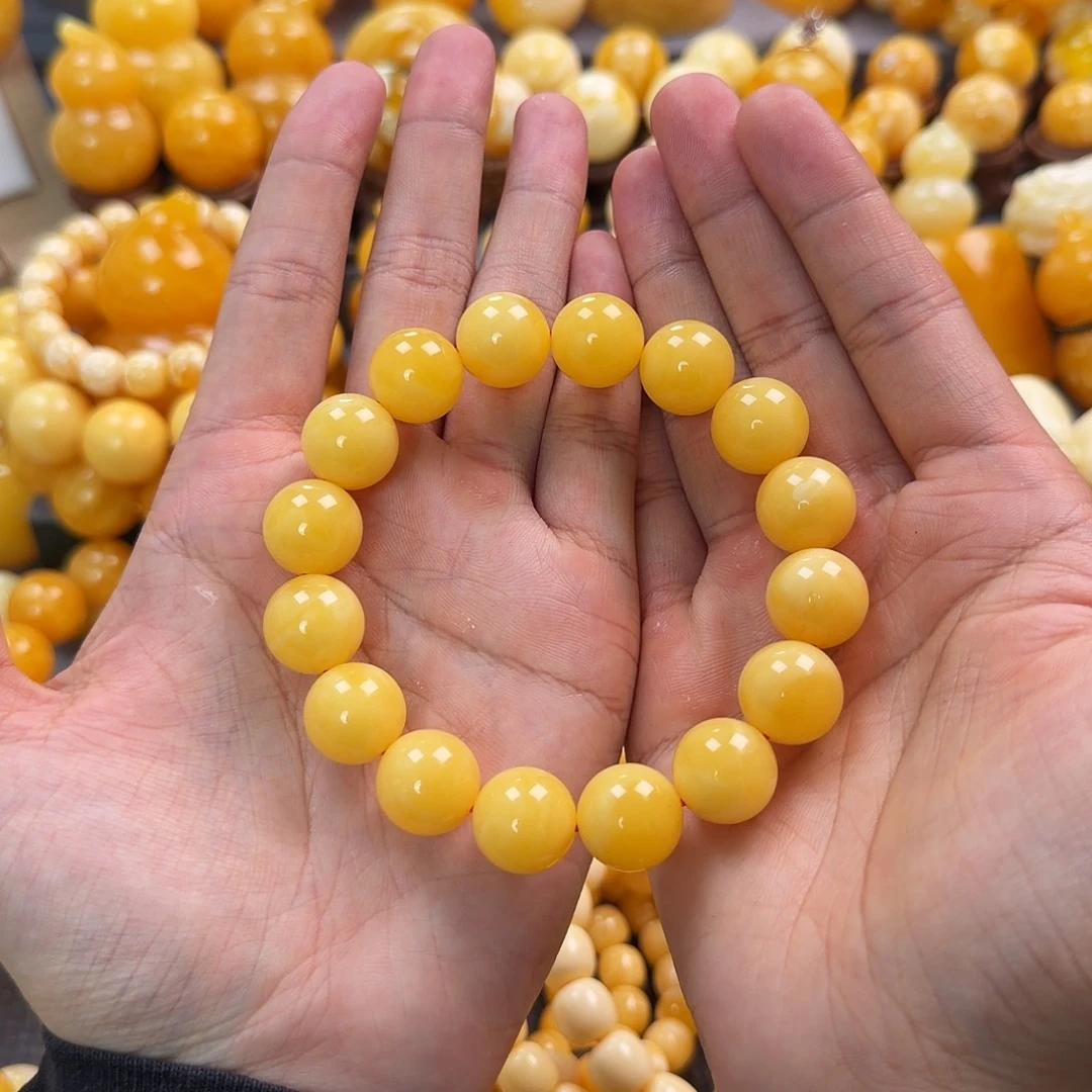 琥珀未镶嵌珠宝奇石15mm同料