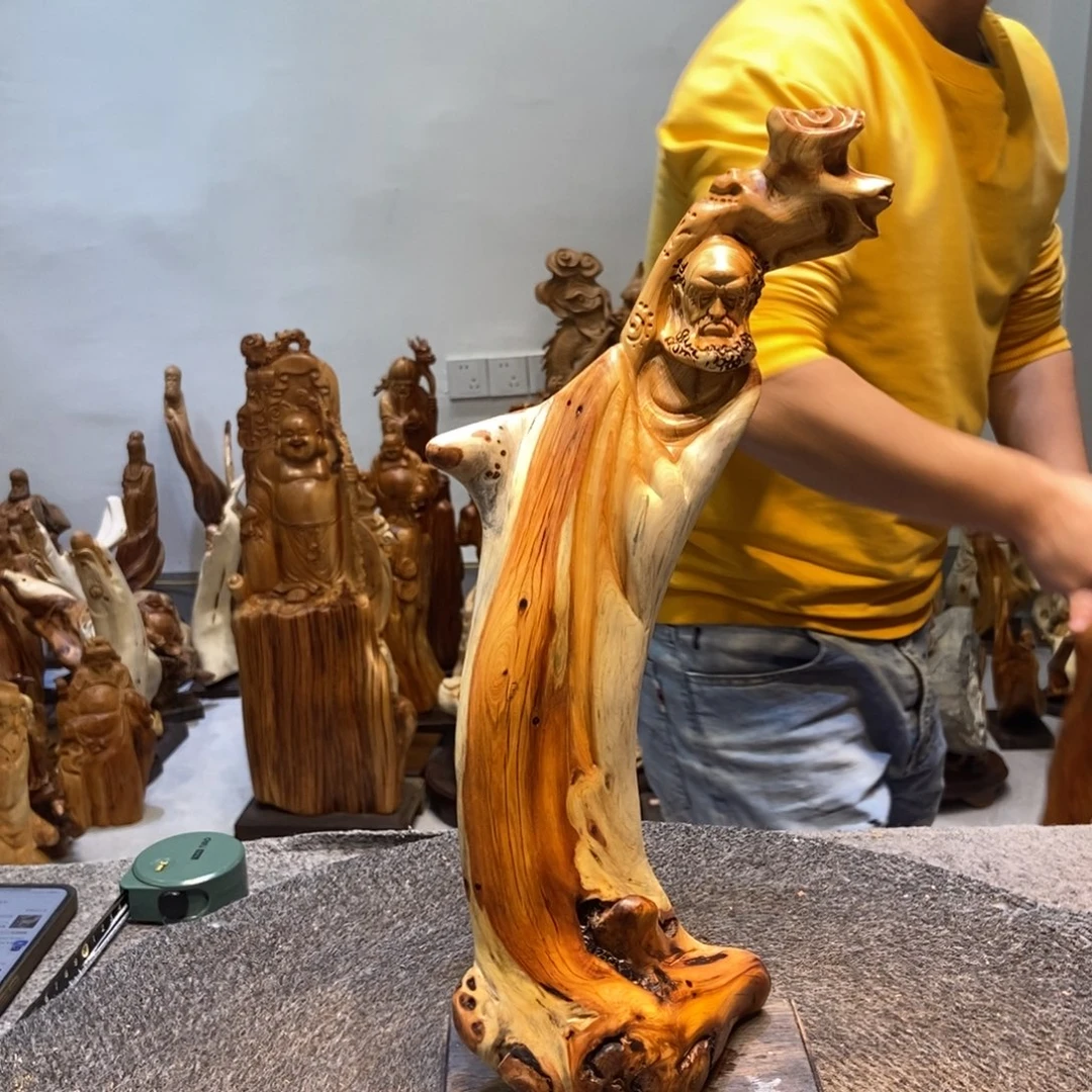 柏木（崖柏）太行崖柏根雕摆件