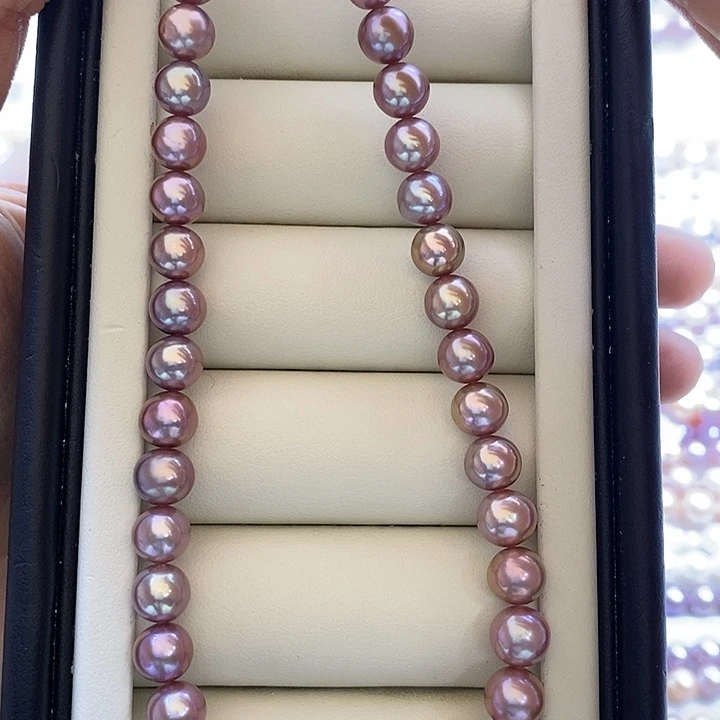 淡水珍珠项链未镶嵌7-8mm