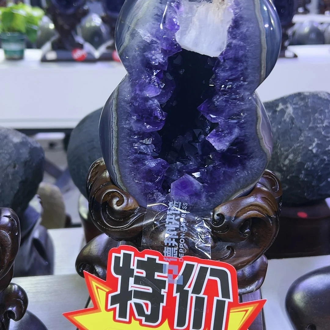 大型摆件（非配饰）紫晶未镶嵌
