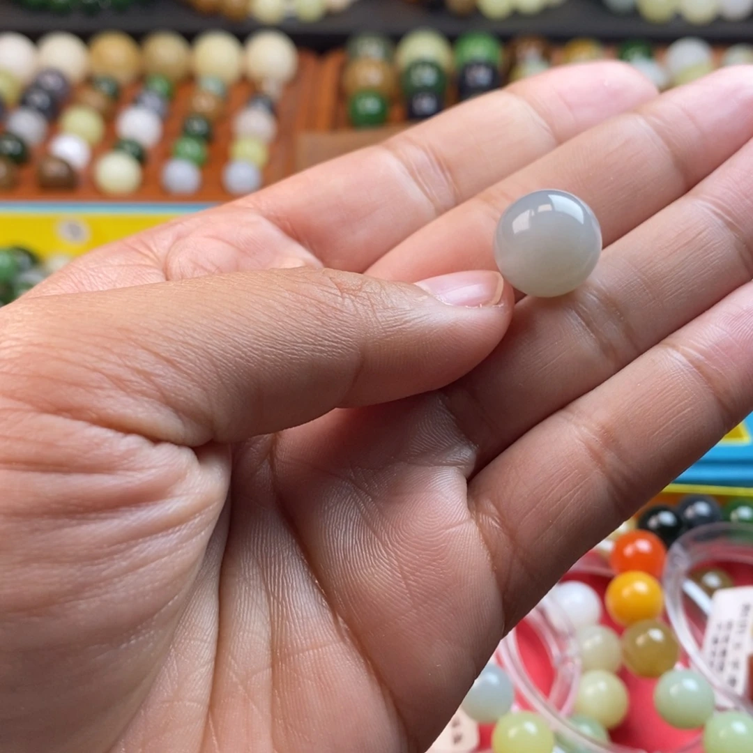 和田玉未镶嵌珠宝奇石卡14烟紫y水线