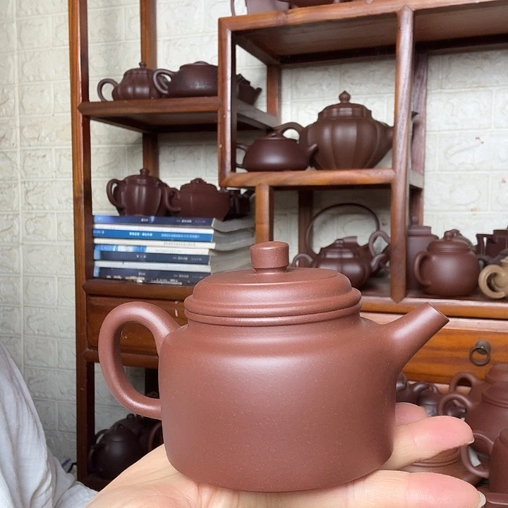 大***武紫砂茶壶德钟300cc底槽清精工半手工