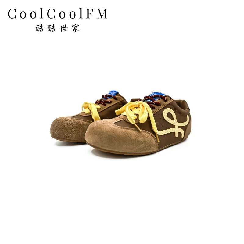 [酷酷世家]真皮阿甘鞋时尚潮流春季新款韩版板鞋轻便软底百搭女鞋