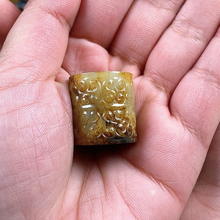 和田玉挂件未镶嵌善