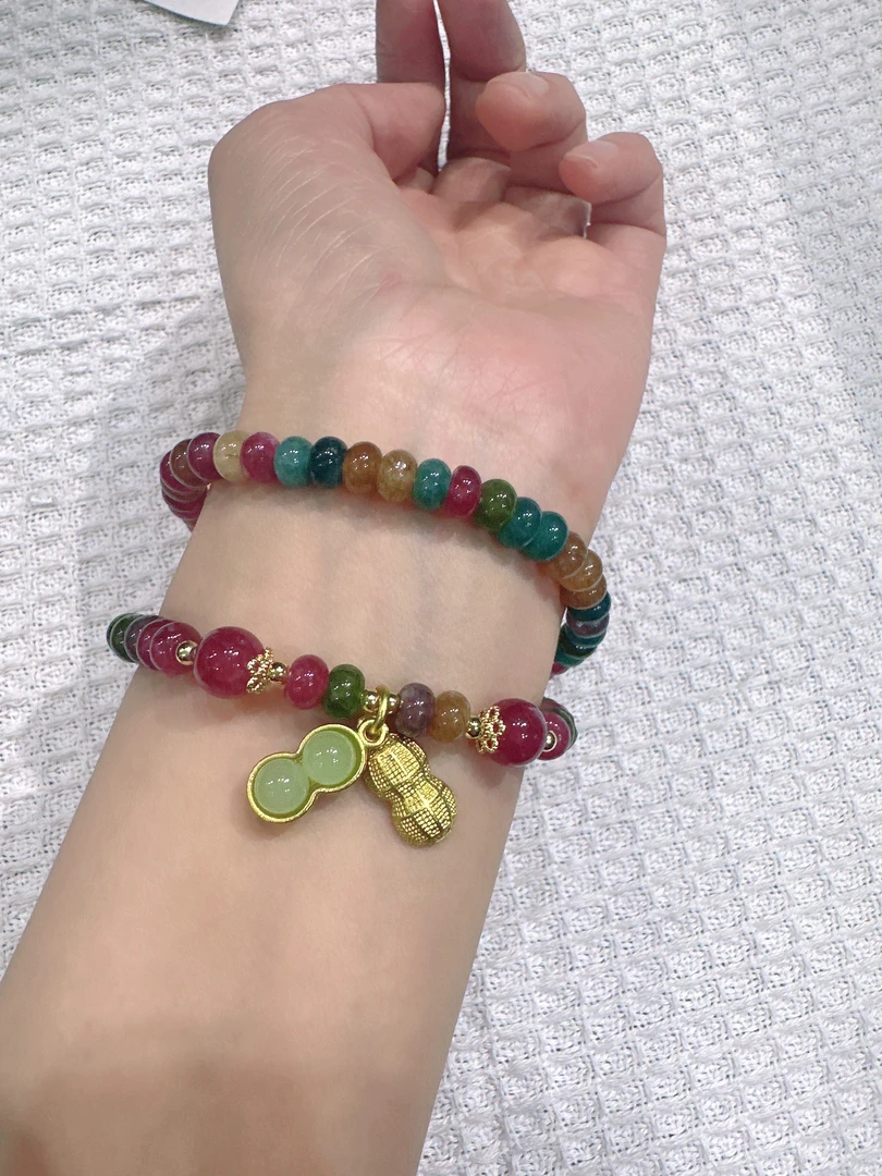 算盘好事花生双圈手链（卡6）