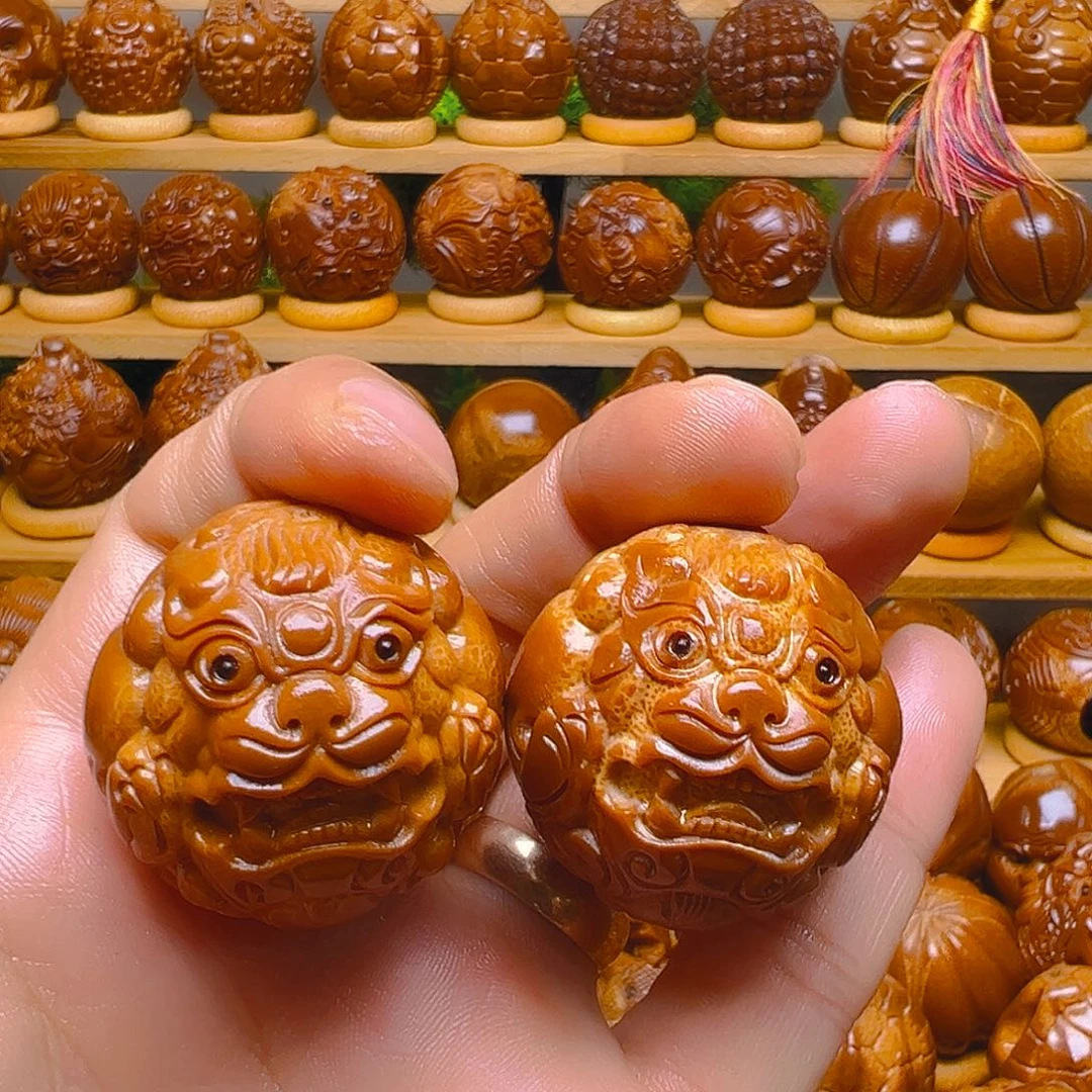 普***、橄榄核手串/手链貔緧一对3.7