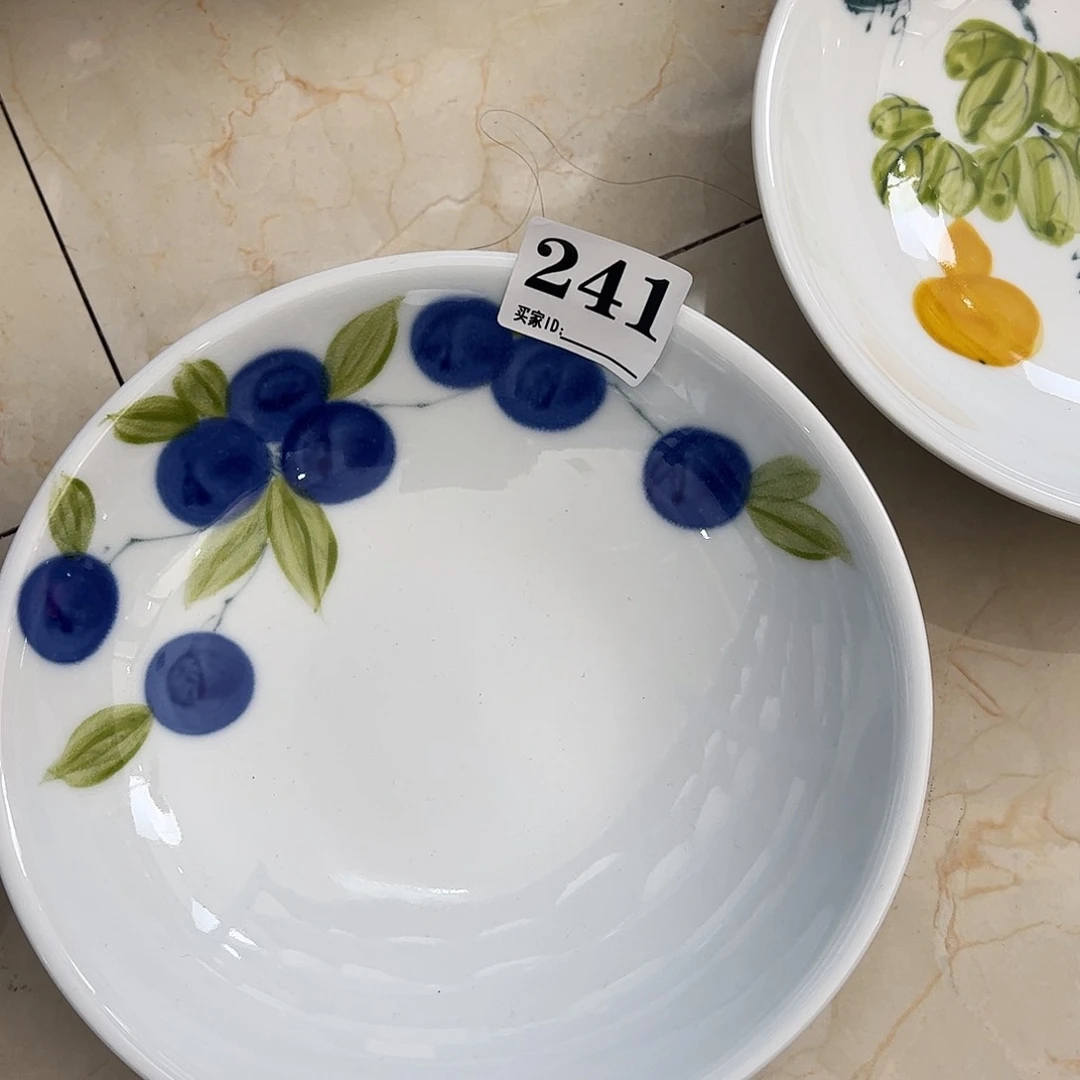 瓷片景德镇陶瓷手工手绘制作