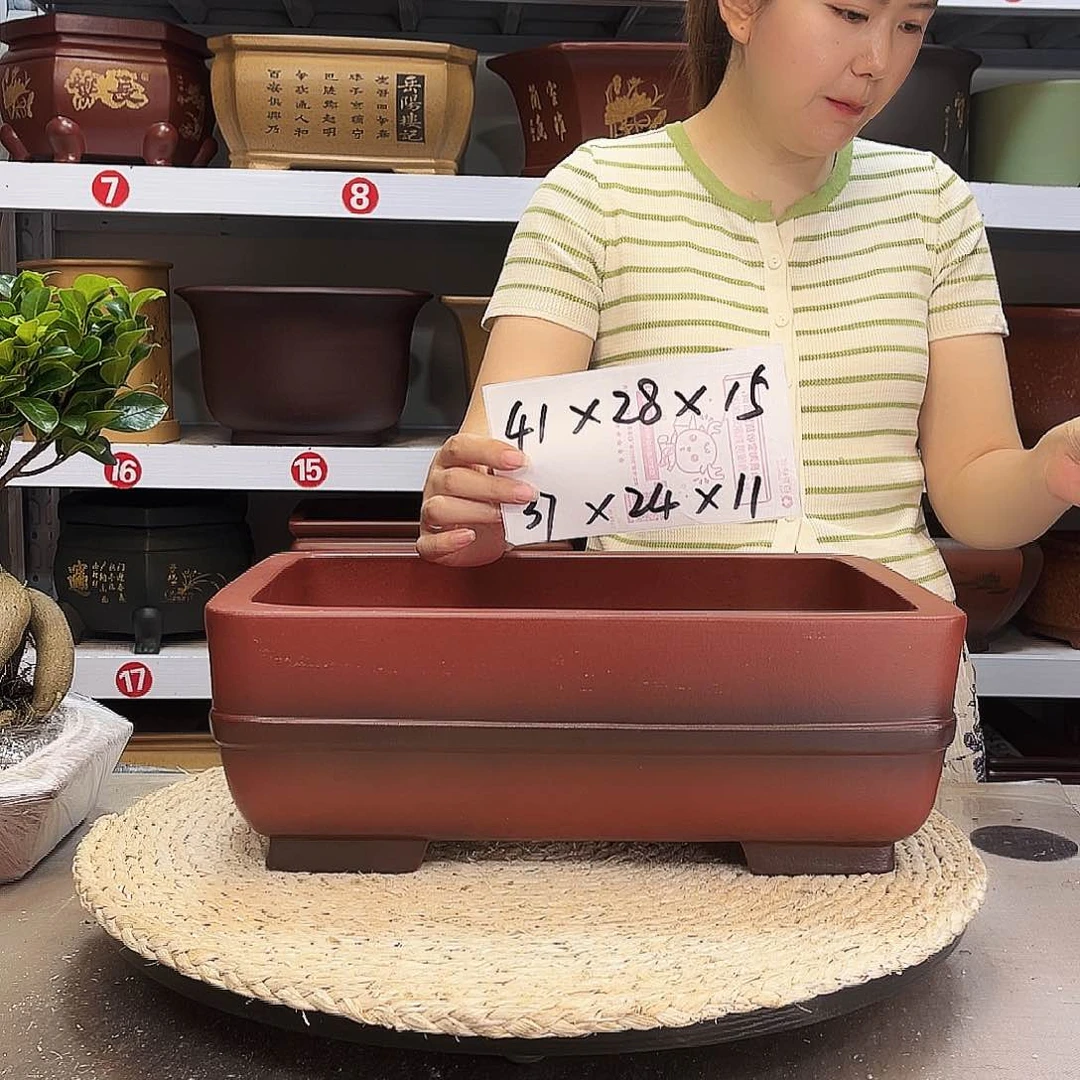 紫砂花盆紫砂花盆