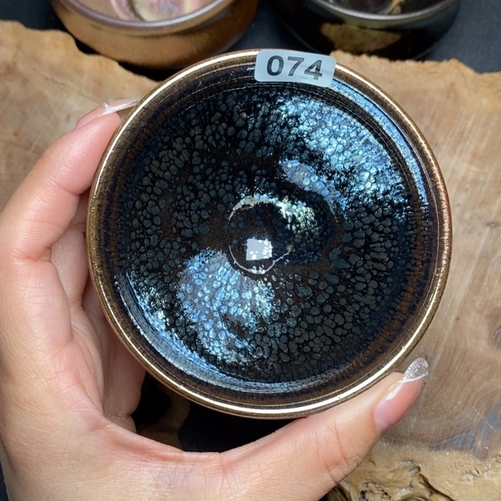 茶盏建窑建盏主人杯74微瑕