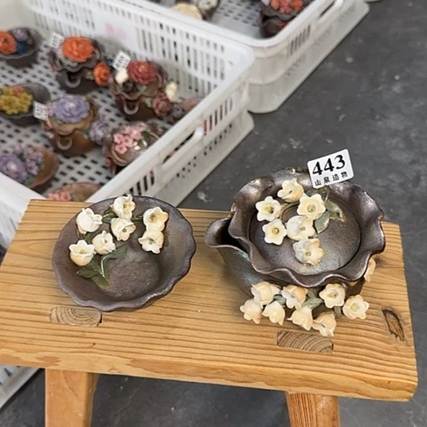 山泉造物手工制作柴烧443一套
