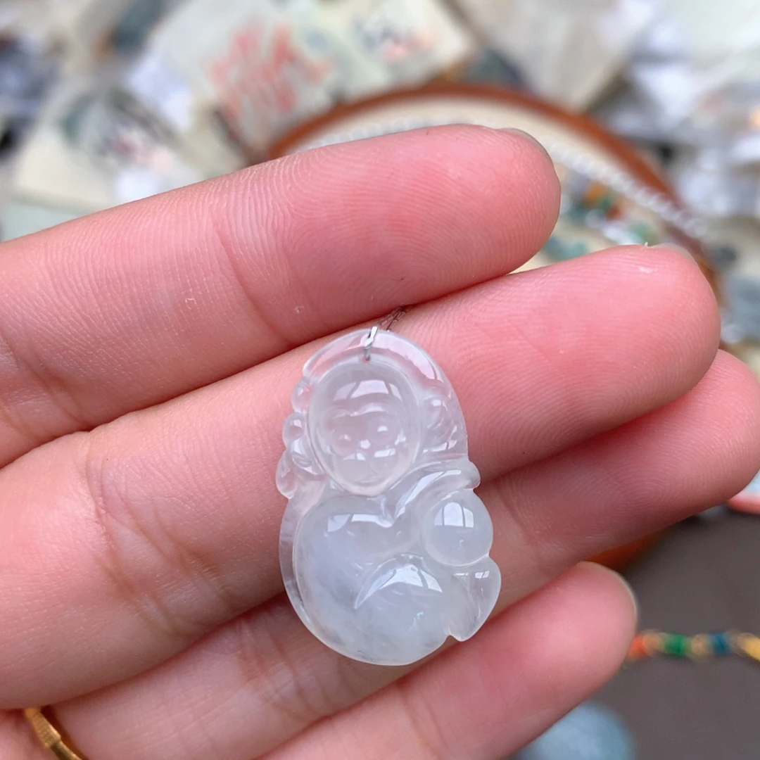 未镶嵌挂件翡翠一