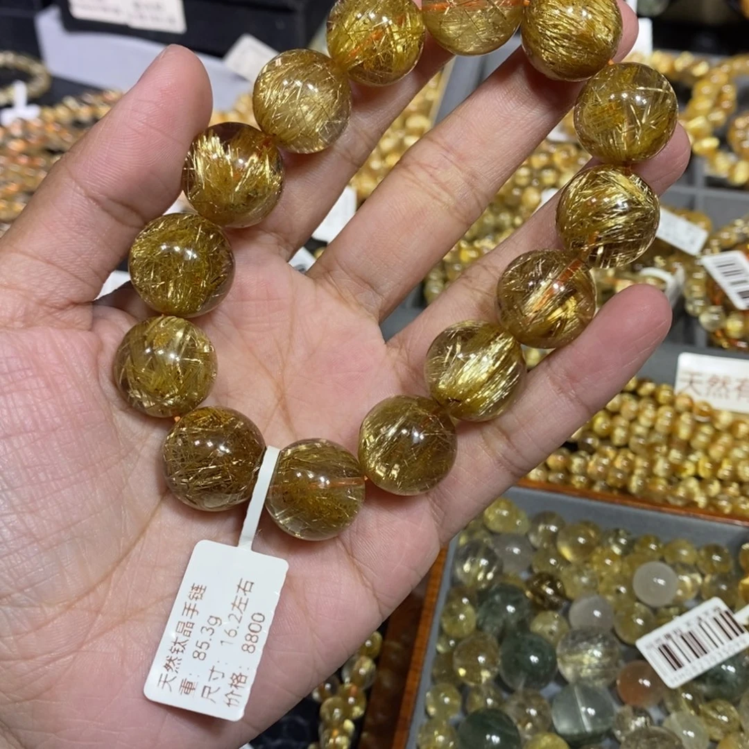 择***）未镶嵌手链水晶芊