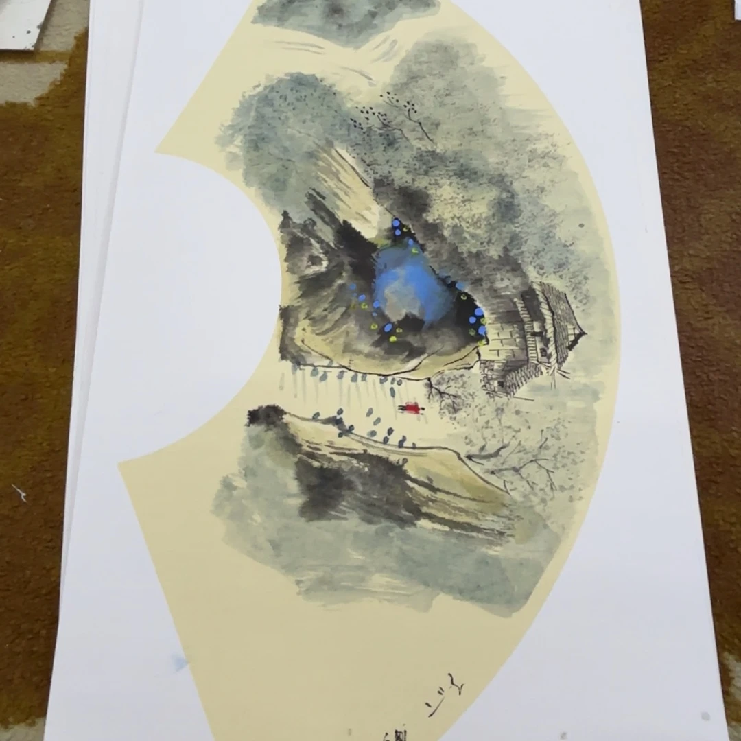 国画赵铁老师作品刘