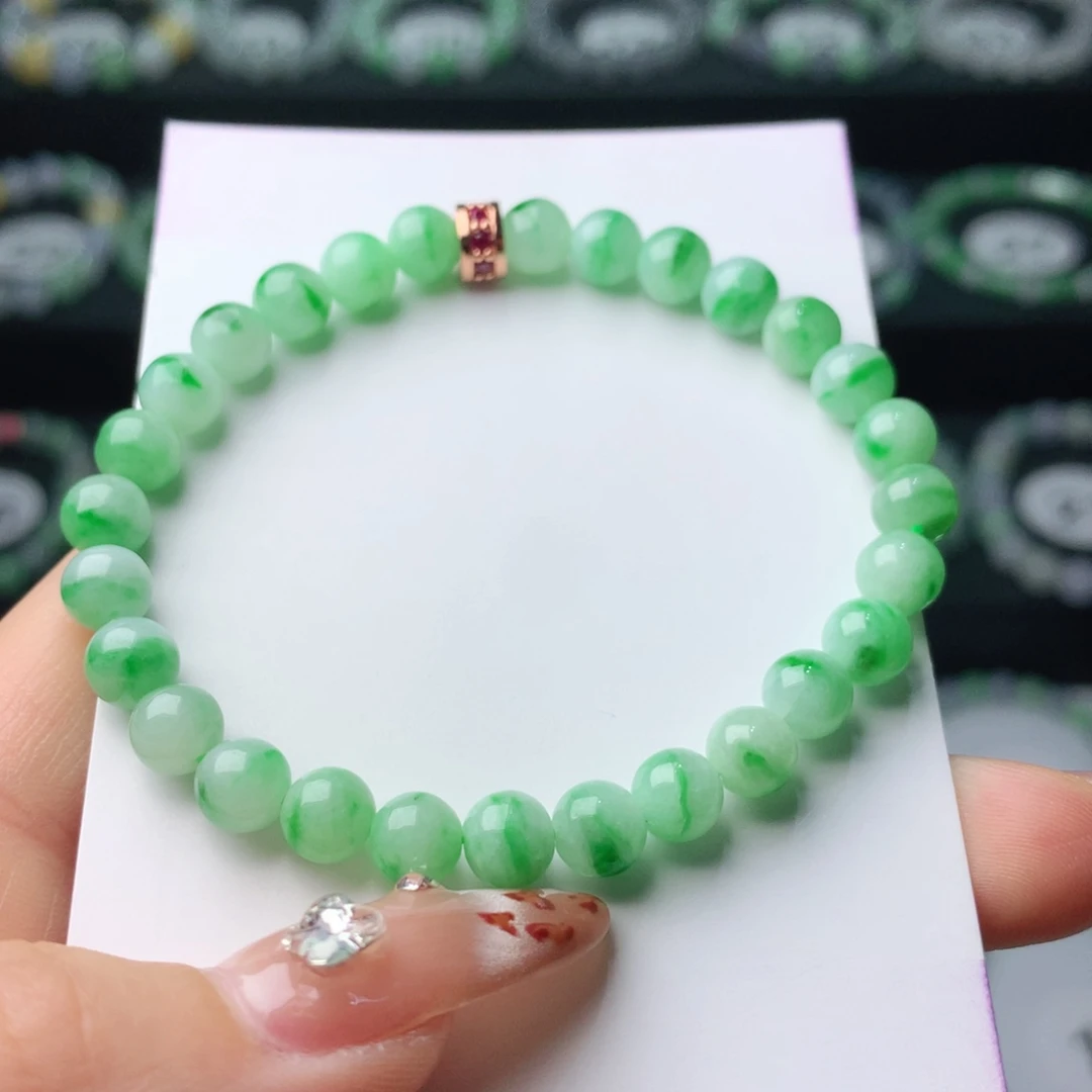 翡翠未镶嵌手链翡翠