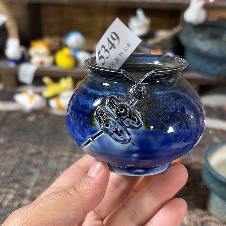 口5 手工花盆满30包邮