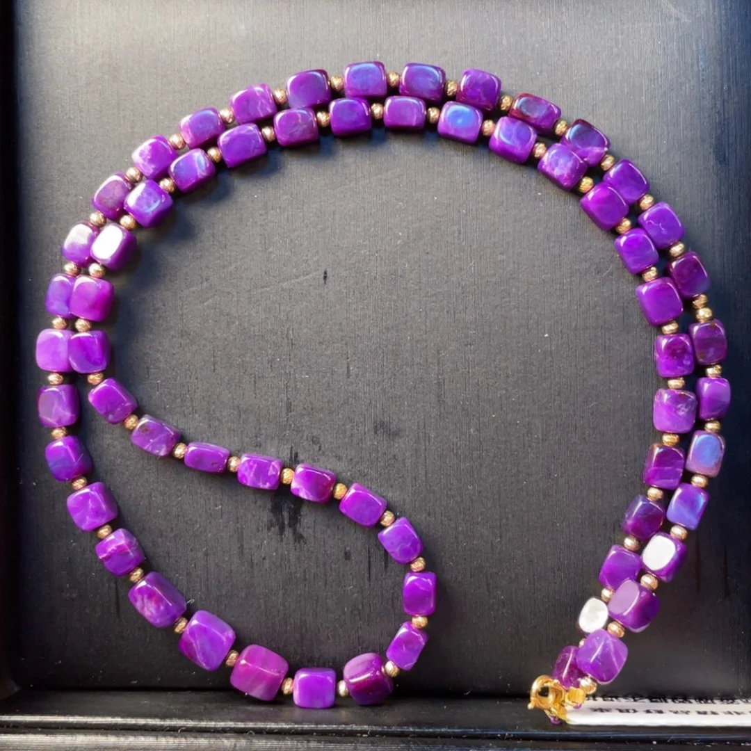 苏纪石（舒俱来）18K金镶嵌颈饰