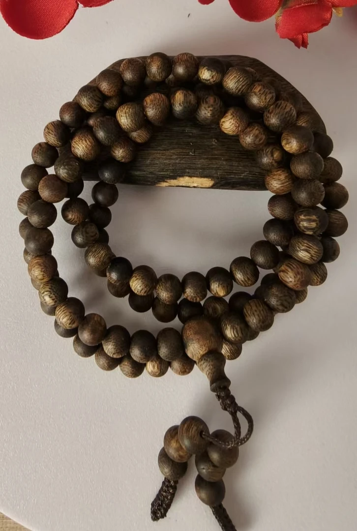 沉香圆珠6mm手串14克，多样性发一条