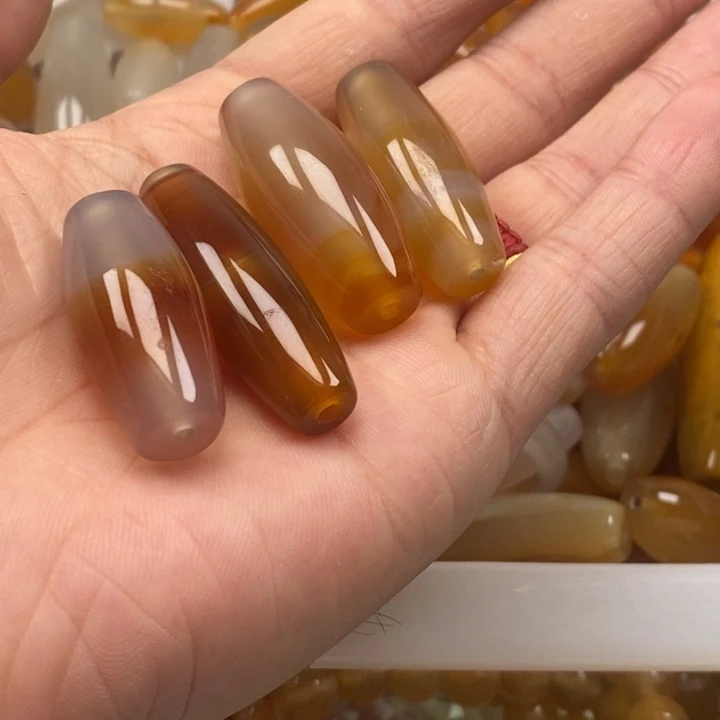 Y***o玛瑙/玉髓未镶嵌戒指