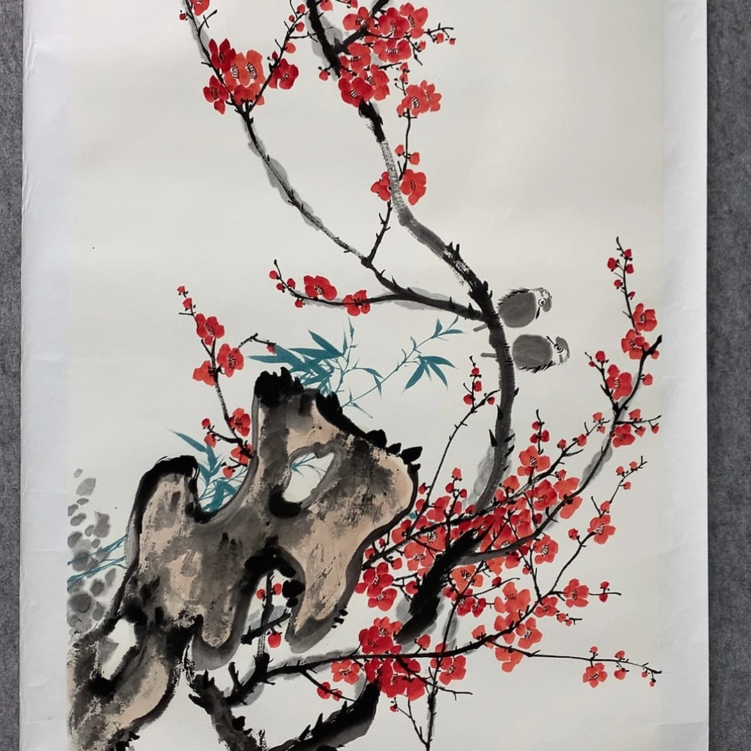 国画霍老师四尺作品