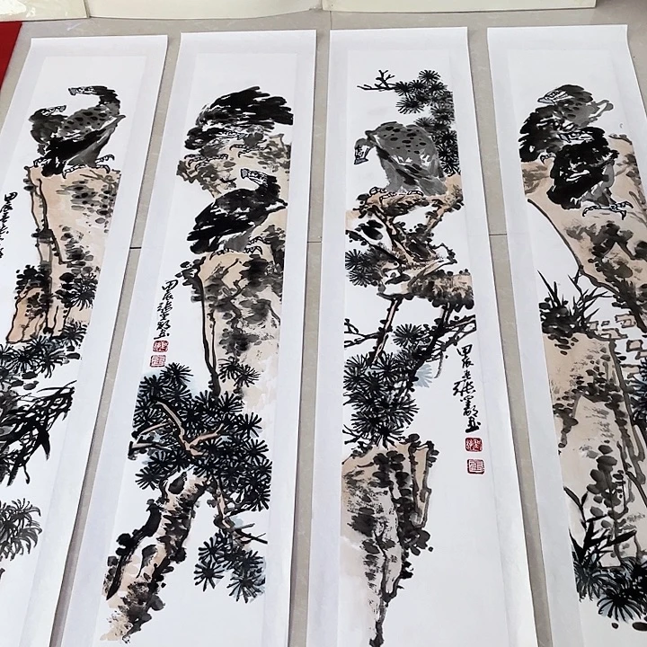 国画张圣敏先生纯手绘作品