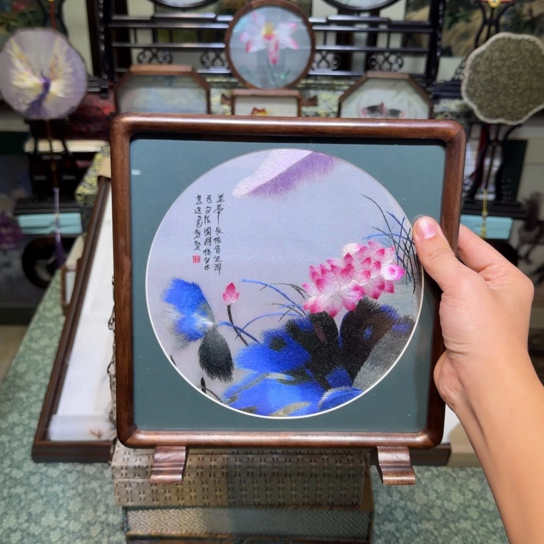 刺绣手工苏绣工艺制作技艺精湛